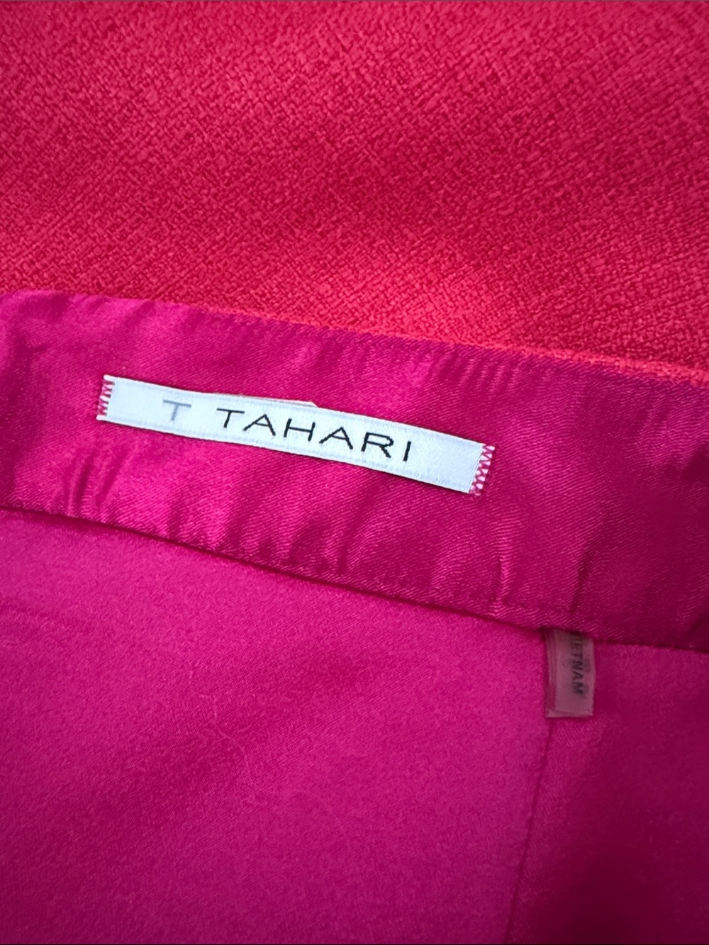 T Tahari Pink Classic Pencil Skirt Size 6 - Picture 5 of 6